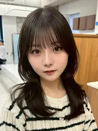 【✨ご新規様限定✨】顔まわりカット+前髪・顔まわり縮毛矯正¥15300→¥8800