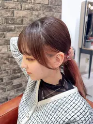 【デザインカラー人気No.2🤍】カット➕インナー&フルカラー ¥19500→¥17500