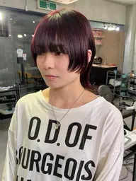 【リピーター様用🍀】カット+カラー+クイックトリートメント / ウルフカット /ウルフヘア/マッシュウルフ