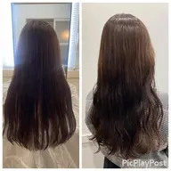 10​〜​20代限定✨縮毛矯正＋デジタルパーマ＋カット✨癖があってもパーマをかけたい人へ✨髪質改善✨韓国、コテ巻き風✨