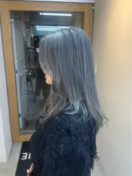 《リピーター様限定》高保湿トリートメント付き🫧ブリーチありダブルカラー《全頭》🫧レディース・メンズ共に予約可能✨