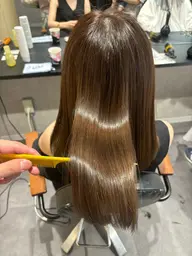 【2回目以降の方】髪質改善キュアエステ+カラー＋毛先のみのメンテナンスカット