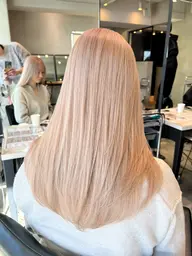 ✨🧡ミニモ学割1日でハイトーンにしたい方🧡✨2回ブリーチ+カラー+ウォータートリートメント