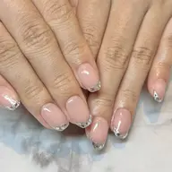 🪞ガラスフレンチ/ブライダル系💋【オフ無】