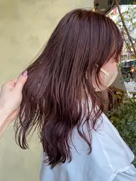 人気No. 1♡ブリーチなしワンカラー♡《ワンカラー＋超音波トリートメント＋洗い流さないトリートメント❤︎》