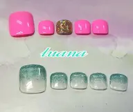 ミニモ限定 フットジェル ワンカラーorラメグラ(オフ無し)