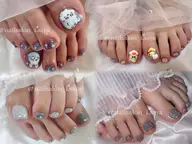 フットシンプルプラン《2色/2種類まで◎》アロマフットバス付き♪