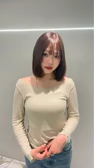 ブリーチなしワンカラー＋トリートメント🦋✨️