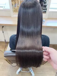 【髪質改善最高❤︎メニュー】酸性ストレート+髪質改善トリートメント〈7工程〉+炭酸バブル