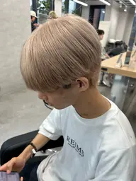 ⚡️明るくしたい方はこちら⚡️メンズカット＋ブリーチありorなしダブルカラー