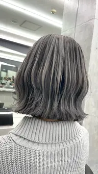 ☁️【陰影のある立体感外国人風スタイル】コントラストハイライト＋カット☁️