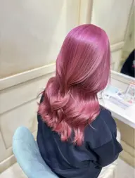 【💎ブリーチ💎】ブリーチ➕カラー#髪質改善#韓国#暖色#ロング#レイヤー