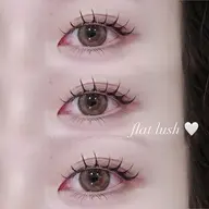 【マツエクモデル限定💭ྀི】ナチュラルデザイン✨フラットラッシュ100本🫧マツエクオフ無し