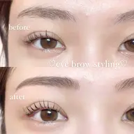 🫧アイブロウスタイリング🫧(Wax +カット+毛抜き)