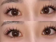 【SET🎀上マツエク×下まつパ】(上)フラットラッシュ140本×(下)まつげパーマ\5000