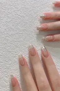 ラメグラデーション･:*+.\(( °ω° ))/.:+ベースあり