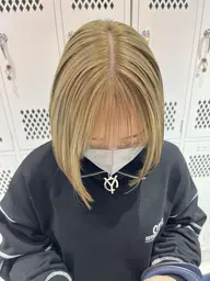 🌈ブリーチ+カラー+1stepトリートメント✨💐ダブルカラー(ブリーチ込み)