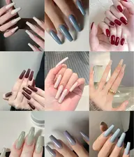 【長さだし】*ワンカラー/ラメグラデーション