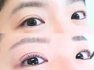 【まつ毛パーマ+眉スタイリング】✨🌈パリジェンヌ・束感パーマ・HBLへの変更可✨🌈