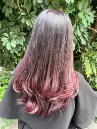 カット+透明感カラー+AMASIA TR