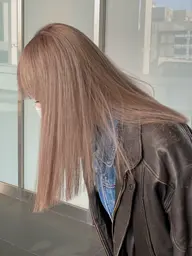 【Ladies】 カット＋ケアブリーチ＋カラー