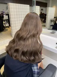 💕💕ブリーチなしWカラー➕3STEPトリートメント➕炭酸スパ＋➕コテ巻き仕上げ💕💕