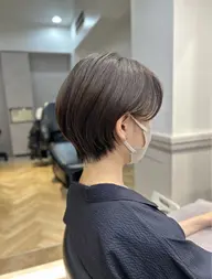 🍂🍄前髪なしショート×カラー×3step🍄🍂