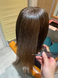 女性平日限定カット＋透明感カラー＋スチームトリートメント