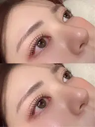 美眉スタイリング➕ケラチンラッシュリフト💖💞