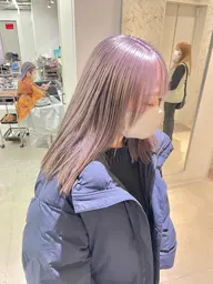 【🌻🐶美容室が苦手な方向け🐶🌻】最低限のカウンセリングのみ❣️全体カット＋フルカラー🍀＋ケアトリートメント🌹