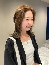 透明感カラー + プレTR🥣🫧