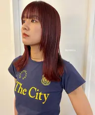 カット✂️+ブリーチなしダブルカラー + 2step treatment + 超音波アイロン付き🫧🍃