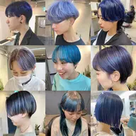 カット & ケアブリーチ&カラー & トリートメント