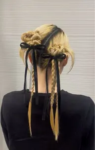 《お出かけ前に🫧かわいくヘアセット🌷》ふわふわアレンジ🌻