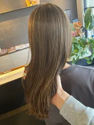 💫カット+ハイライト+フルカラー🔆(ブリーチ込)