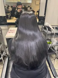 【縮毛矯正メニュー】プレミアム髪質改善ribbonストレート！これ良すぎてやばいです、、🤩※カット無料