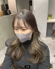 🩶🍬ケアブリーチインナーカラー🍬🩶最高級カラー