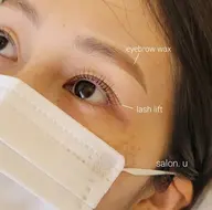 🌷5/15まで🌷set『骨格アイブロウwax』&『上まつげパーマ(tr付)』💎ケラチントリートメント+1000