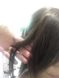 全体カラー➕カット➕持続トリートメント(カラー特殊とインナーメッシュは除きます)ロング¥1.100追加