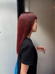 【春限定】ブリーチ（1回）＋透明感カラー（ダブルカラー）