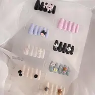 【自爪✨超お得定額🎀】シンプルトレンドガーリーデザイン¥6380