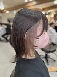 [ミニモ限定価格!!]🍒似合わせカット＋高発色N.カラー＋イヤリングカラー(ブリーチあり)🍒