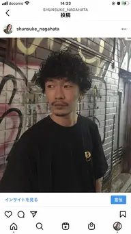 【メンズ】カット＋パーマ【ナチュラルからカーリーまで】