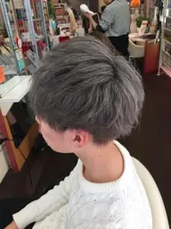 《 メンズ 》カット+ブリーチカラー