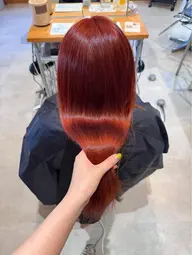 ブリーチありダブルカラー【黒染め、縮毛履歴不可】