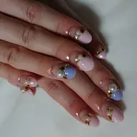 ジェルネイル【オフ無し】デザインアート込み