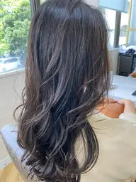 カット&ケアカラー&Aujua2step