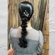 『早朝ヘアセット』7時〜9時半まで(+早朝料金あり)◎補足欄をご覧下さい。