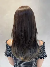 - ̗̀𖤐Wカラー♡⃛ ̖́orハイライト-➕Aujuaトリートメント«シャンプー ブロー込み»土日祝➕1100