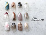 ［オフ無］ハンド★シンプル2本アートネイル【初回オフ無料】¥6900